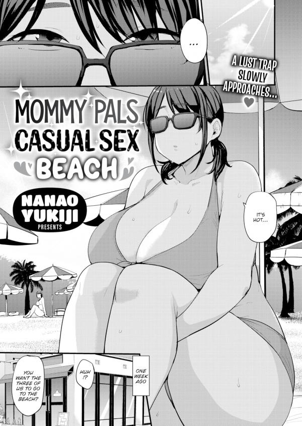 Mommy Pals Casual Sex Beach (Uncensored)